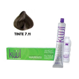 Tinte Kuul 7.11 - Rubio Medio Cenizo Intenso